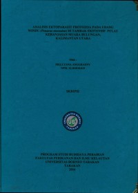Analisis Ektoparasit Protozoa Pada Udang Windu (Penaeus monodon) Di Tambak Ekstensif Pulau Keranjasan Muara Bulungan, Kalimantan Utara