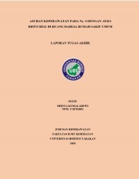 Asuhan Keperawatan Pada Ny. S Dengan Asma Bronchial Di Ruang Dahlia Rumah Sakit Umum Daerah Tarakan