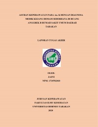 Asuhan Keperawatan Pada An. K Dengan Diagnosa Medik Kejang Demam Sederhana Di Ruang Anggrek B Rumah Sakit Umum Daerah Tarakan