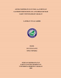 Asuhan Keperawatan Pada An. R Dengan Diagnosa Gastroenteritis Di Ruang Anggrek B Rumah Sakit Umum Daerah Tarakan