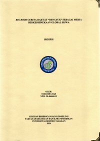 Big Book Cerita Rakyat “Benayuk” Sebagai Media Berkebhinekaan Global Siswa
