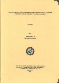 Konsep Diri Negatif (Studi Kasus Siswa SMPS Nasional Plus Indo Tionghoa Tarakan Tahun Pelajaran 2016/2017)