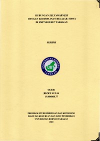 Hubungan Self Awarness Dengan Kedisiplinan Belajar Siswa Di SMP Negeri 7 Tarakan