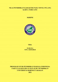 Nilai Pendidikan Karakter pada Novel Pulang  Karya Tere Liye