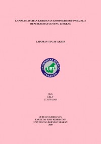 Laporan Asuhan Kebidanan Komprehensif Pada Ny. S Di Puskesmas Gunung Lingkas
