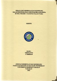 Peran Guru Bimbingan Dan Konseling Dalam Meningkatkan Motivasi Belajar Siswa Di SMA Negeri 1 Tanjung Palas Utara