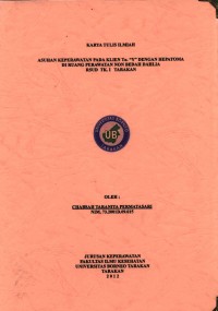 Asuhan Keperawatan Pada Klien Tn. Y Dengan Hepatoma Di Ruang Perawatan Non Bedah Dahlia RSUD Tk. I Tarakan