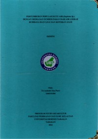Pertumbuhan Populasi Kutu Air (Daphnia sp.) Dengan Media Dan Sumber Pakan Dari Air Limbah Budidaya Ikan Lele Dan Kotoran Ayam