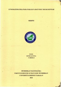 Etnomatematika Pada Pakaian Adat Suku Dayak Kenyah