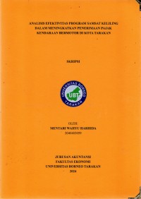 Analisis Efektivitas Program Samsat Keliling Dalam Meningkatkan Penerimaan Pajak Kendaraan Bermotor Di Kota Tarakan
