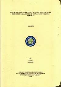 Instrumental Musik Sampe Sebagai Media Dimensi Berkhebinekaan Global Siswa SMP Negeri 3 Tarakan.