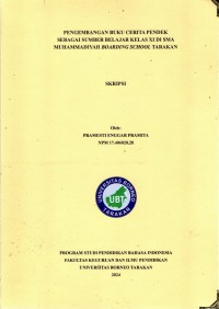 Pengembangan Buku Cerita Pendek Sebagai Sumber Belajar Kelas XI Di SMA Muhammadiyah Boarding School Tarakan