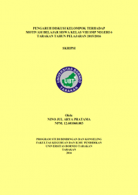 Pengaruh Diskusi Kelompok Terhadap Motivasi Belajar Siswa Kelas VIII SMP Negeri 6 Tarakan Tahun Pelajaran 2015/2016