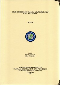 Studi Etnobiologi Upacara Adat Rambu Solo' Pada Suku Toraja