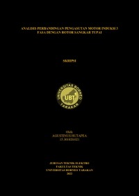 Analisis Perbandingan Pengasutan Motor Induksi 3 Fasa Dengan Rotor Sangkar Tupai