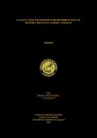 Analisa Umur Transformator Distribusi 20 Kv PT Mustika Minanusa Aurora Tarakan