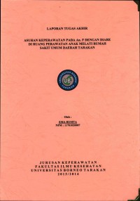 Asuhan Keperawatan Pada An. F Dengan Diare Di Ruang Perawatan Anak Melati Rumah Sakit Umum Daerah Tarakan