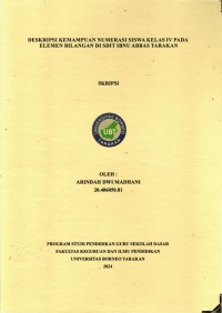 Deskripsi Kemampuan Numerasi Siswa Kelas IV A Pada Elemen Bilangan Di SDIT Ibnu Abbas Tarakan