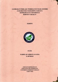 Gambaran Perilaku Periksa Payudara Sendiri (SADARI) Pada Mahasiswa Sarjana Keperawatan Universitas Borneo Tarakan