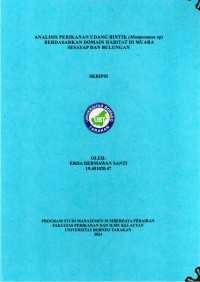 Analisis Perikanan Udang Bintik (Metapenaeus sp.) Berdasarkan Domain Habitat Di Muara Sesayap Dan Bulungan