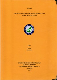 Optimalisasi Daya Saing Usaha Rumput Laut Di Kalimantan Utara