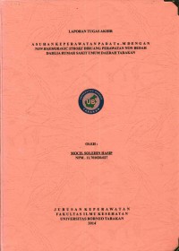 Asuhan Keperawatan Pada Tn. M Non Haemoragic Stroke Di Ruang Perawatan Non Bedah Dahlia Rumah Sakit Umum Daerah Tarakan