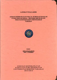 Asuhan Keperawatan Pada Tn. M Dengan Masalah Utama Isolasi Sosial: Menarik Diri Di Ruang Teratai Rumah Sakit Umum Daerah Tarakan
