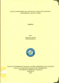 Kajian Feminisme Dalam Novel Gadis Pantai Karya Pramoedya Ananta Toer