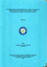 Estimasi Aspek Pertumbuhan Ikan Arut (Pomadasys sp.) Hasil Tangkapan Rawai Dasar (Bottom Longline) Di Perairan Tarakan Kalimantan Utara