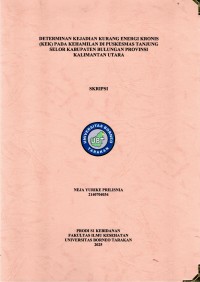 DETERMINAN KEJADIAN KURANG ENERGI KRONIS (KEK) PADA KEHAMILAN DI PUSKESMAS TANJUNG SELOR KABUPATEN BULUNGAN PROVINSI KALIMANTAN UTARA