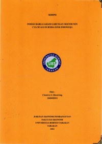 Indeks Harga Saham Gabungan Sektor Non Cyclicals Di Bursa Efek Indonesia