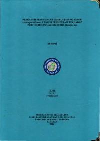Pengaruh Penggunaan Limbah Pisang Kepok (Musa paradisiaca) Yang Di Fermentasi Terhadap Pertumbuhan Cacing Sutra (Tubifex sp.)