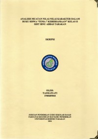 Analisis Muatan Nilai-Nilai Karakter Dalam Buku Siswa 