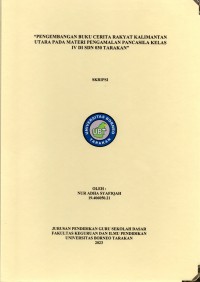 Pengembangan Buku Cerita Rakyat Kalimantan Utara Pada Materi Pengamalan Pancasila Kelas IV Di SDN 030 Tarakan