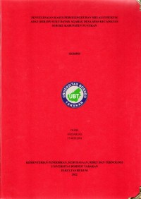 Penyelesaian Kasus Perselingkuhan Melalui Hukum Adat (Dolop) Suku Dayak Agabag Desa Apas Kecamatan Sebuku Kabupaten Nunukan