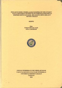 Pengaruh Model Pembelajaran Kooperatif Tipe Student Team Achievement Division (STAD) Terhadap Kemampuan Berpikir Kritis Dan Hasil Belajar IPA Siswa Kelas IV SDN 018 Tarakan