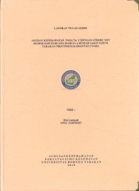 Asuhan Keperawatan Pada Tn. Y Dengan Stroke Non Hemoragik Di Ruang Dahlia A Rumah Sakit Umum Tarakan Provinsi Kalimantan Utara
