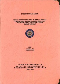 Asuhan Keperawatan Pada Klien Ny. M Dengan Chronic Kidney Disease Di Ruang Perawatan Non Bedah Dahlia Rumah Sakit Umum Daerah Tarakan