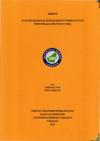 Analysis Regional Sustainability Pembangunan Provinsi Kalimantan Utara