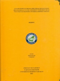 Analisis Pemetaan Budaya Organisasi Menggunakan Organizational Culture Assessment Instrument (OCAI) Pada Fakultas Ekonomi Universitas Borneo Tarakan