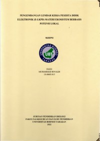 Pengembangan Lembar Kerja Peserta Didik Elektronik (E-LKPD) Materi Ekosistem Berbasis Potensi Lokal