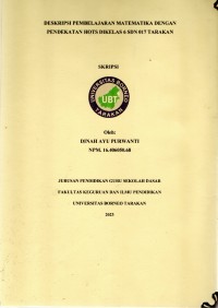Deskripsi Pembelajaran Matematika Dengan Pendekatan HOTS Di Kelas 6 SDN 017 Tarakan