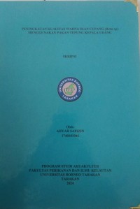 Peningkatan Kualitas Warna Ikan Cupang (Betta sp.) Menggunakan Pakan Tepung Kepala Udang