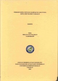 Persepsi Siswa Tentang Dampak Pacaran Pada Siswa SMP Negeri 9 Tarakan