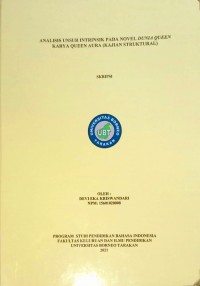 Analisis Unsur Intrinsik Pada Novel Dunia Queen Karya Queen Aura (Kajian Struktural)