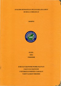 Analisis Pendapatan Petani Kelapa Sawit Di Desa Lubok Buat