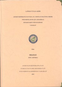 Asuhan Keperawatan Pada An. S Dengan Diagnosa Medik Pneumonia Di Ruang Anggrek B Rumah Sakit Umum Daerah Tarakan