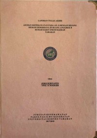 Asuhan Keperawatan Pada An. S Dengan Kejang Demam Sederhana Di Ruang Anggrek B Rumah Sakit Umum Daerah Tarakan
