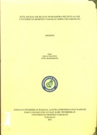 Istilah Dalam Ikatan Mahasiswa Pecinta Alam Universitas Borneo Tarakan (IMPA-UB Tarakan)
