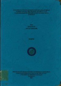 Analisis Dan Evaluasi Kontaminasi Logam Berat Kadnium (Cd) Dan Nikel (Ni) Pada Rumput Laut (Eucheuma cottonii) Di Perairan Pantai Amal Kota Tarakan